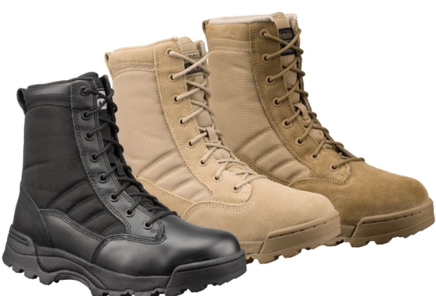 Best Side Zip Combat Boots for Men with Quick Easy Access