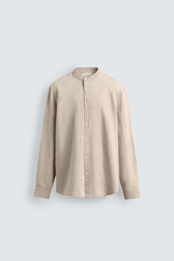 Best Band Collar Linen Shirts for Men with Relaxed Coastal Style