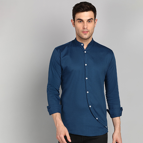 Best Cotton Mandarin Collar Shirts for Men with Minimalist Modern Look