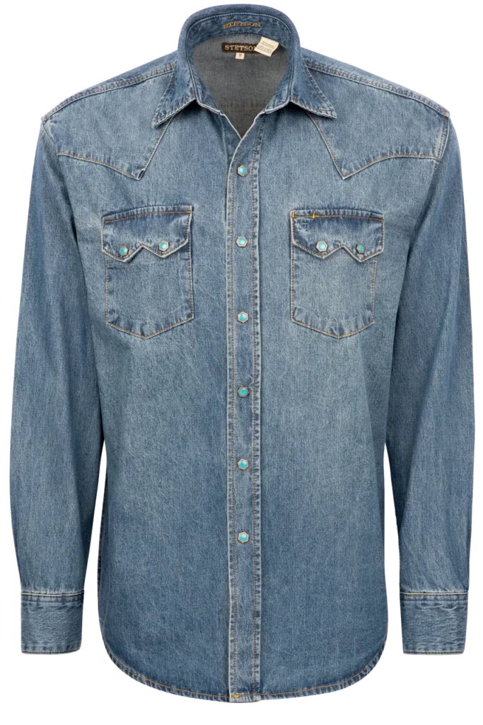 Best Heavyweight Denim Shirts for Men with Durable Workwear Build