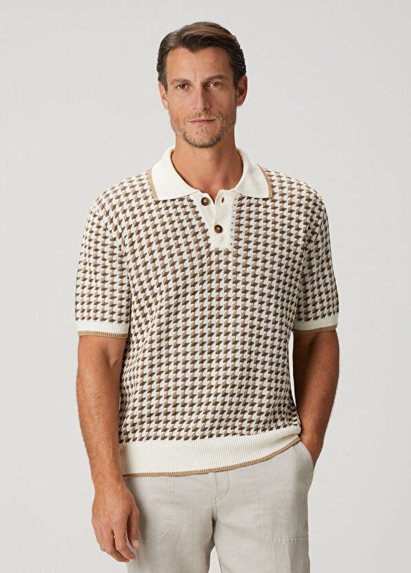 Canali Linen Polo Shirt
