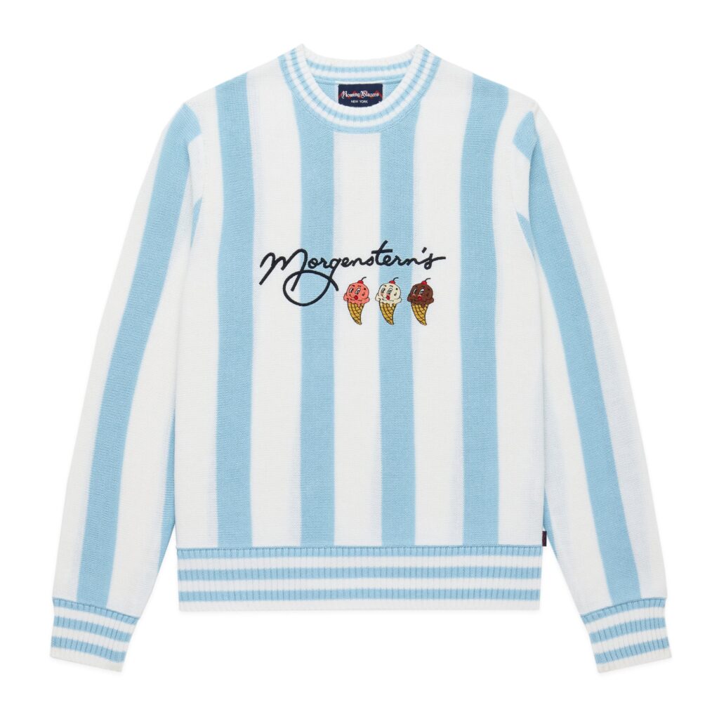 Rowing Blazers Cotton Center Stripe Rugby White