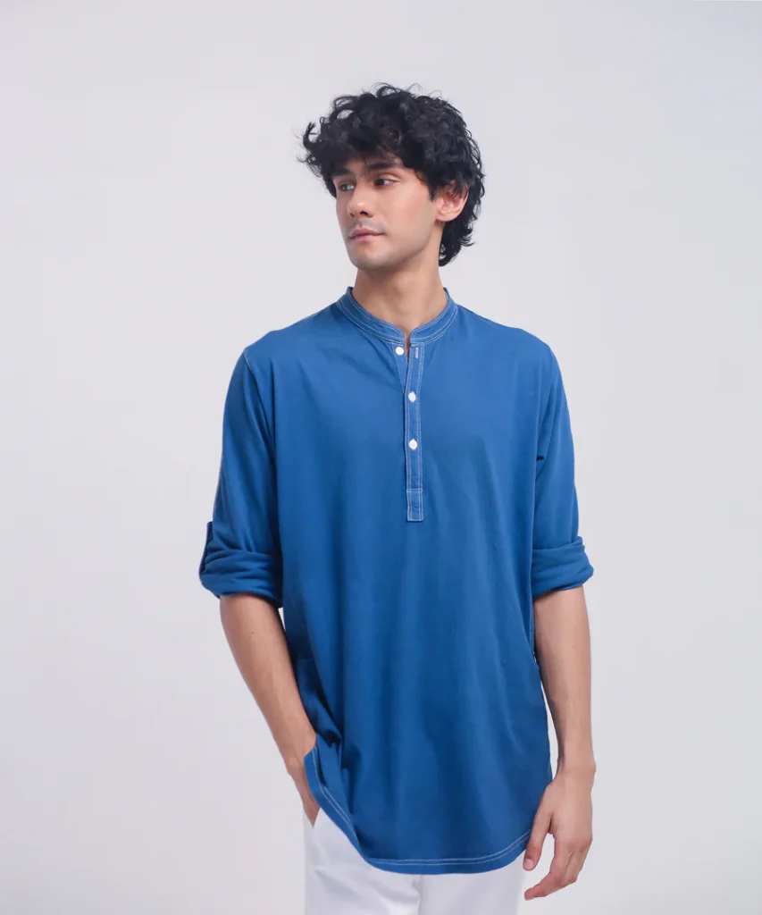 Best Linen Tunic Shirts for Men with Relaxed Flowing Fit