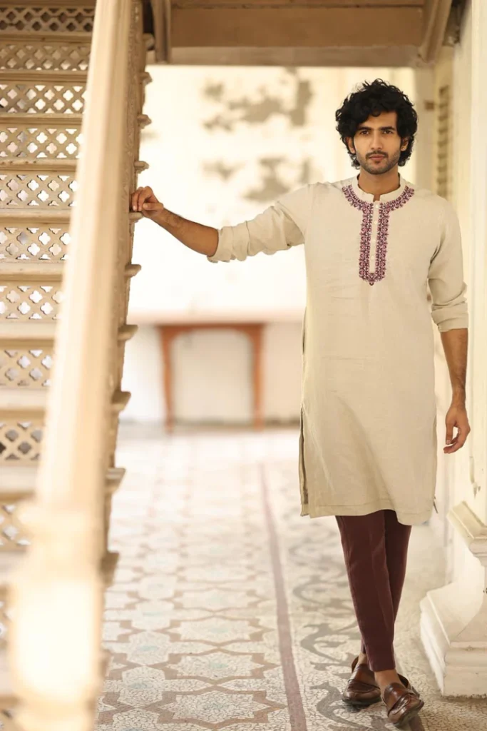 Best Linen Tunic Shirts for Men with Relaxed Flowing Fit