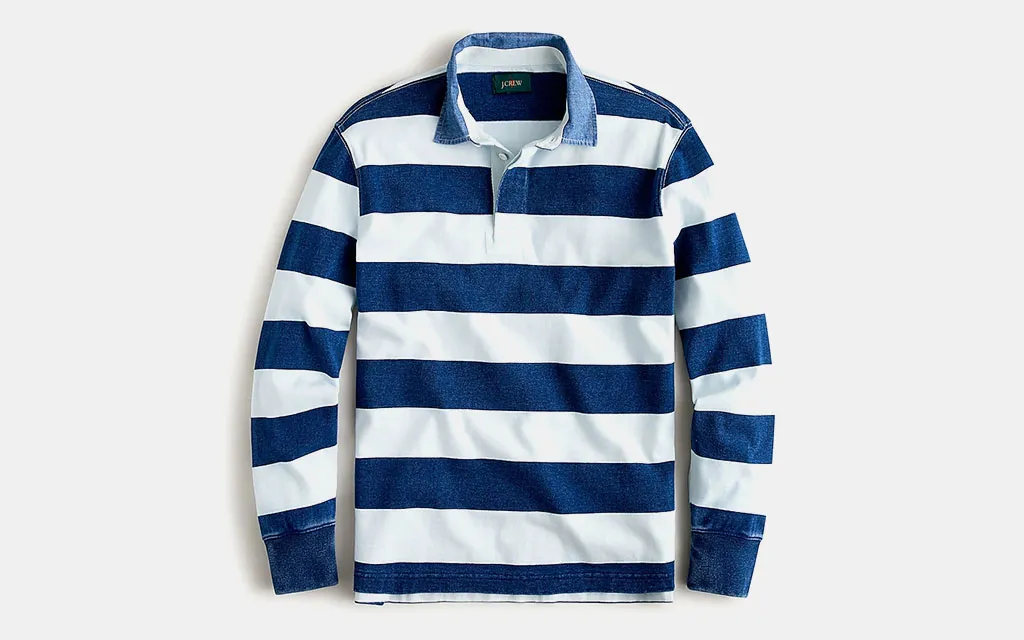 J.Crew Heritage Cotton Rugby Shirt — Best Everyday Prep Shirt