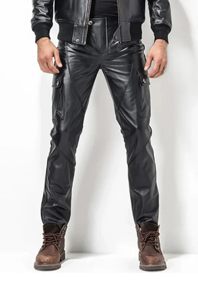 Best Biker Leather Pants for Men with Reinforced Rugged Style