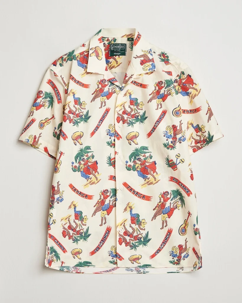Best Printed Camp Collar Shirts for Men with Bold Retro Patterns