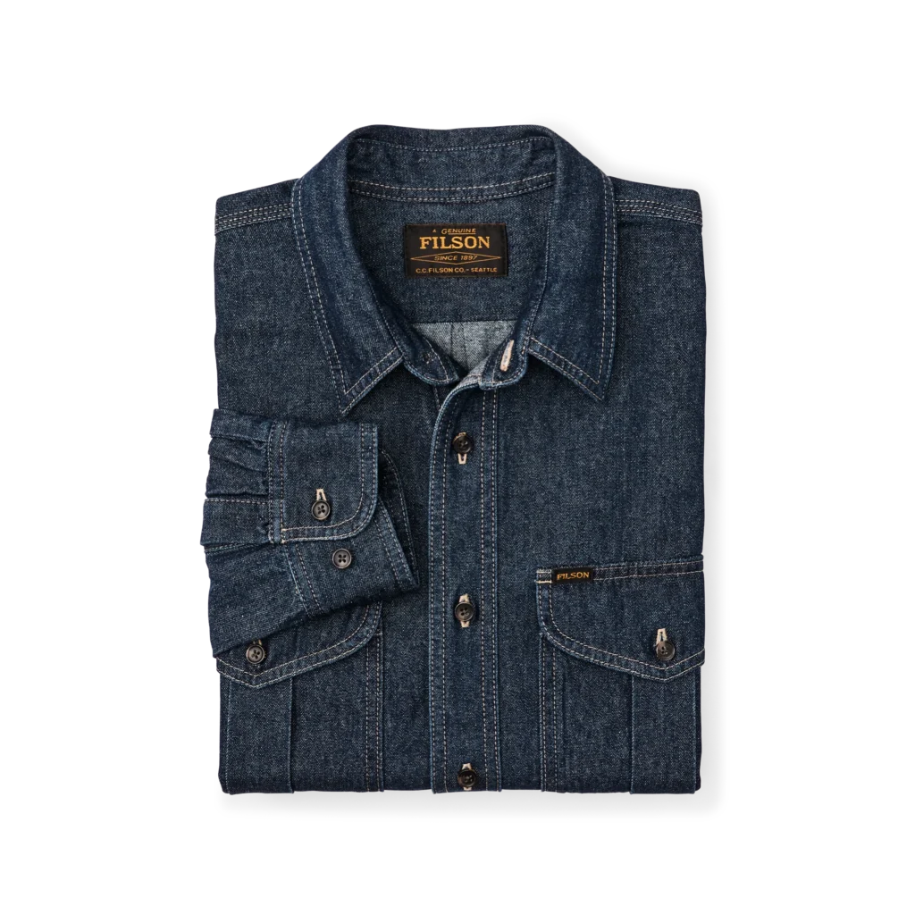 Best Heavyweight Denim Shirts for Men with Durable Workwear Build