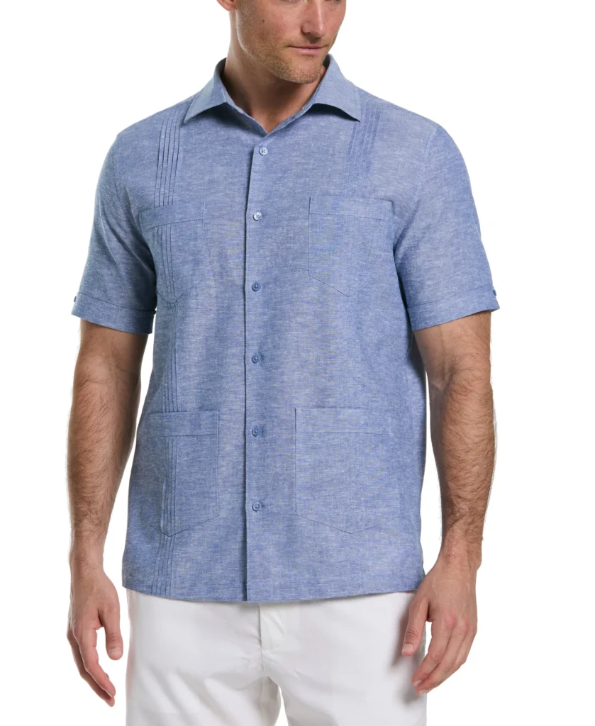 Best Embroidered Guayabera Shirts for Men with Detailed Cuban Style