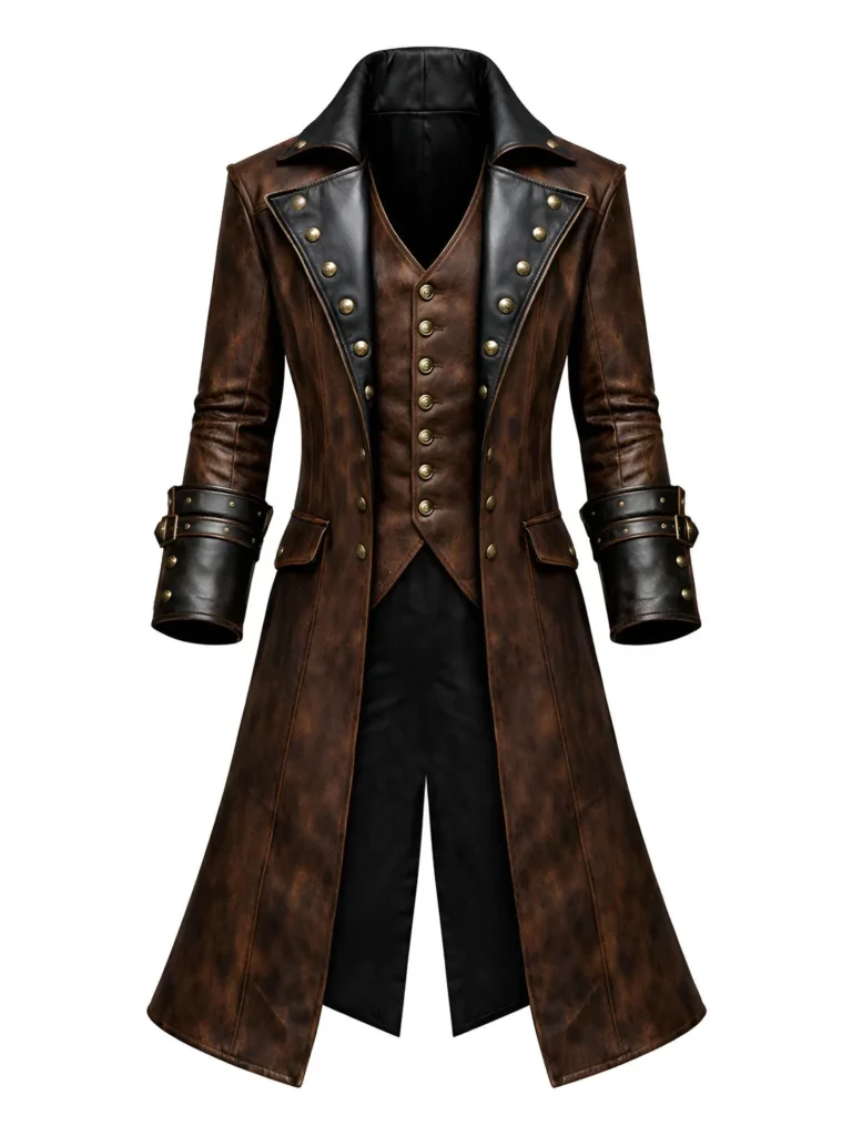 Best Leather Duster Coats for Men with Long Western Drape