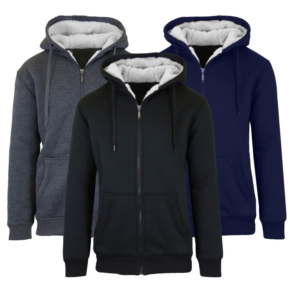Best Sherpa Fleece Jackets for Men with Plush Cozy Lining