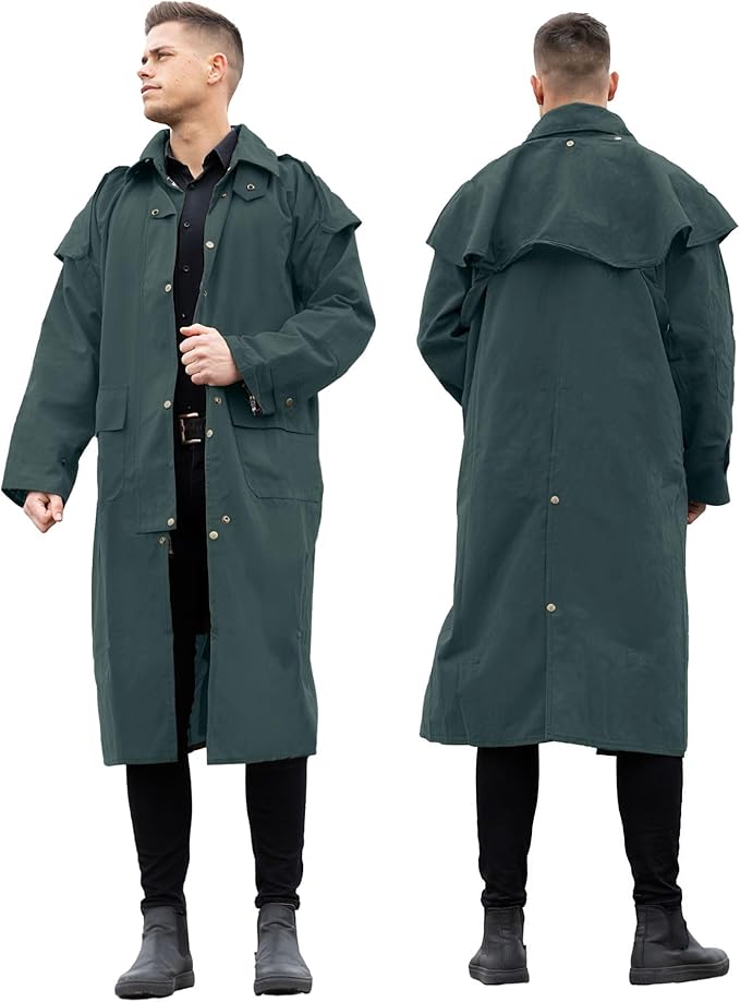 Best Canvas Duster Coats for Men with Rugged Full Coverage
