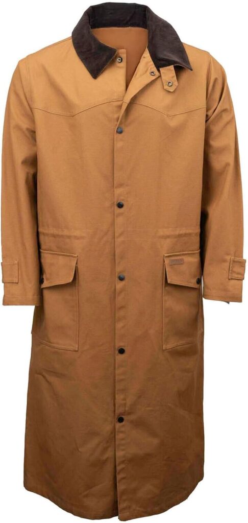 Best Canvas Duster Coats for Men with Rugged Full Coverage