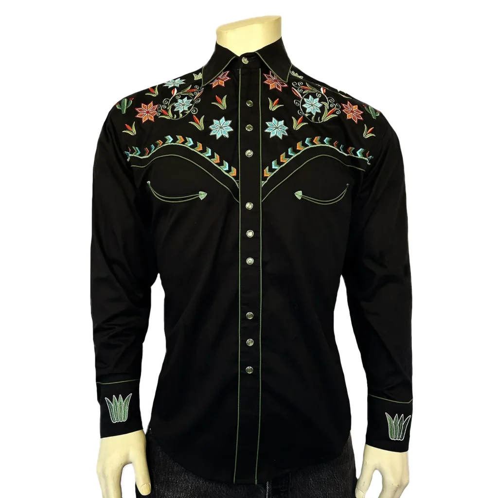 Best Embroidered Western Shirts for Men with Detailed Frontier Style