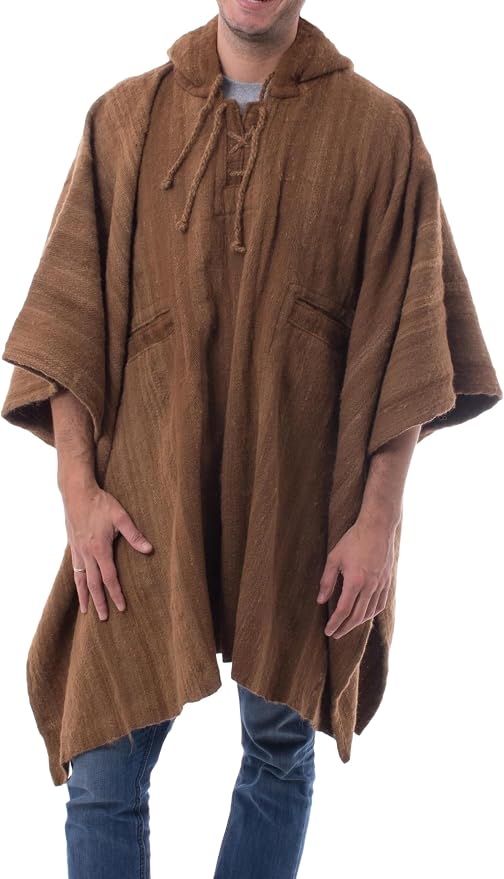 Best Wool Ponchos for Men with Cozy Drape Warmth