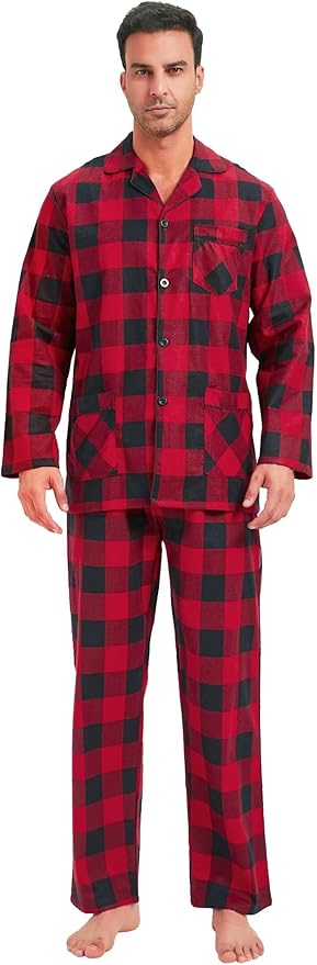 Best Cotton Pajama Sets for Men with Lightweight Sleep Comfort