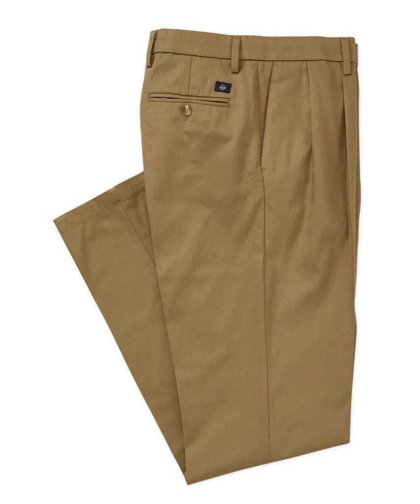 Best Pleated Khakis for Men with Roomy Classic Comfort