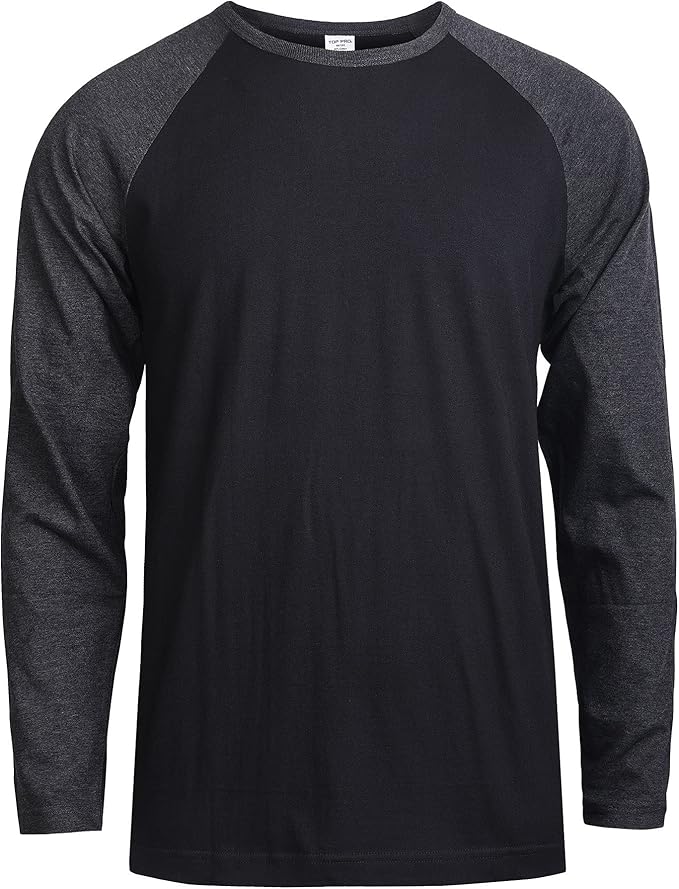 Best Raglan Baseball Tees for Men with Classic Two Tone Sleeves