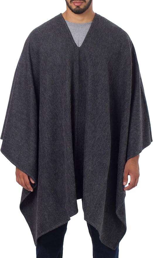 Best Wool Ponchos for Men with Cozy Drape Warmth