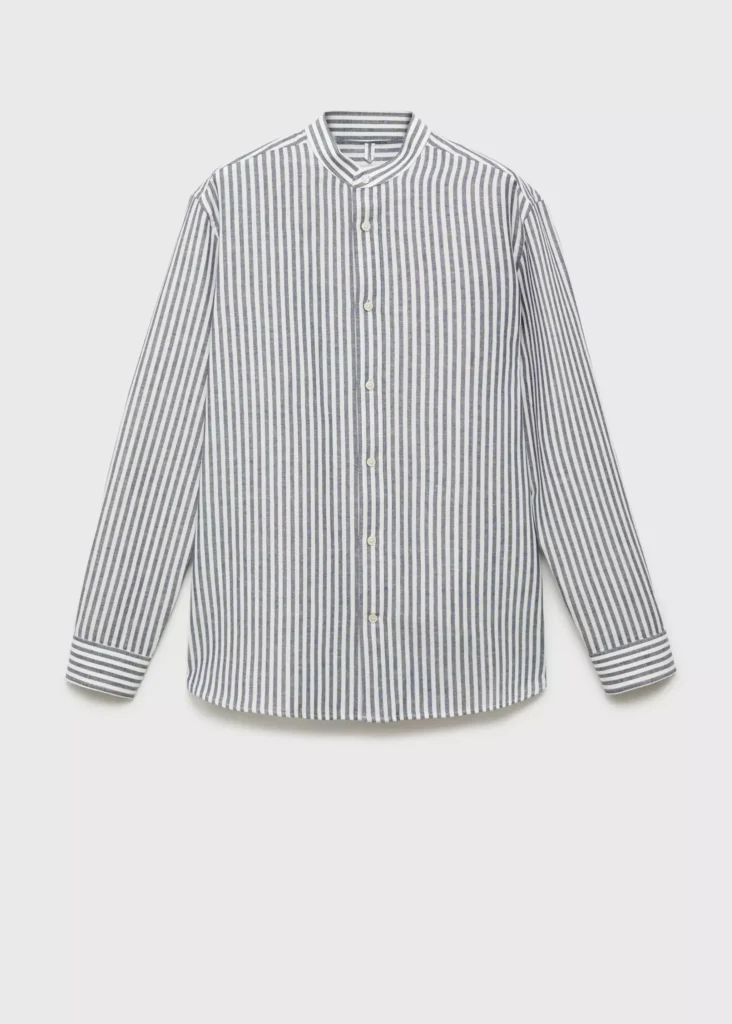 Best Cotton Mandarin Collar Shirts for Men with Minimalist Modern Look