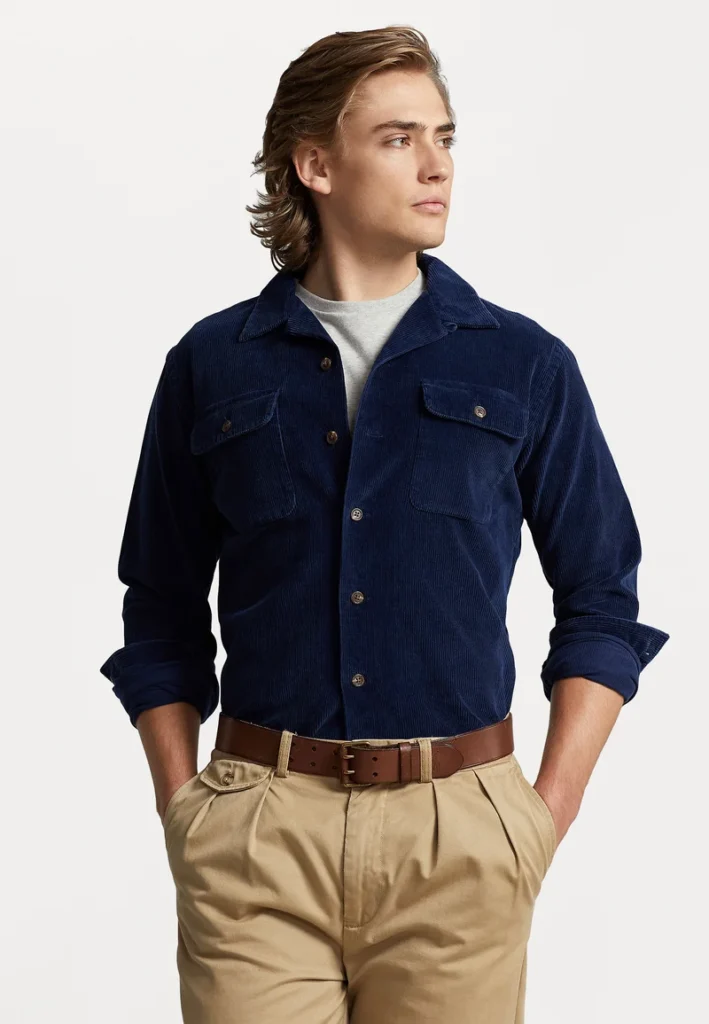 Best Wide Wale Corduroy Shirts for Men with Cozy Vintage Texture