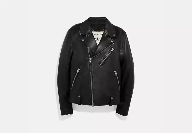 The Kooples Leather Biker Jacket
