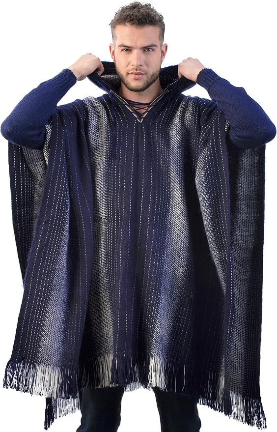 Best Wool Ponchos for Men with Cozy Drape Warmth