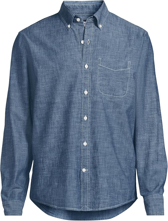 Best Utility Chambray Shirts for Men with Functional Pocket Detail