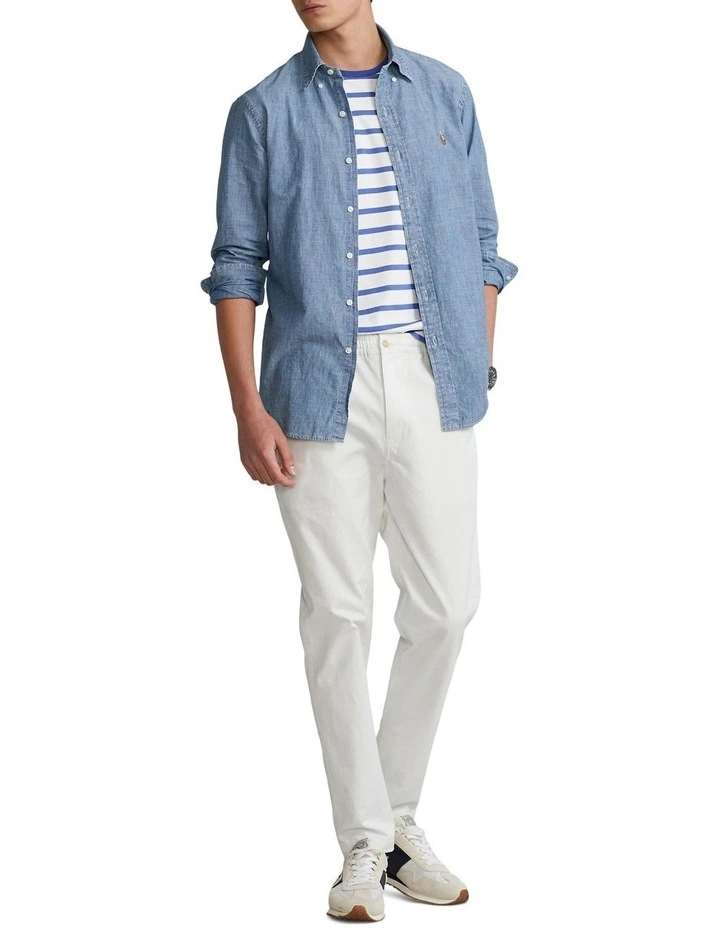 Best Washed Chambray Shirts for Men with Soft Worn In Feel
