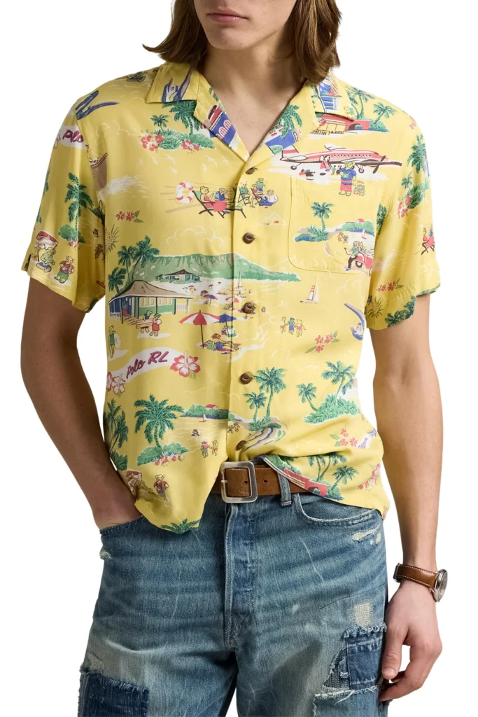 Best Cotton Hawaiian Shirts for Men with Breathable Vacation Prints