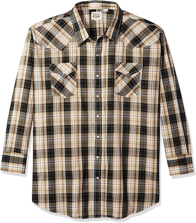 Best Western Denim Shirts for Men with Rugged Snap Closure