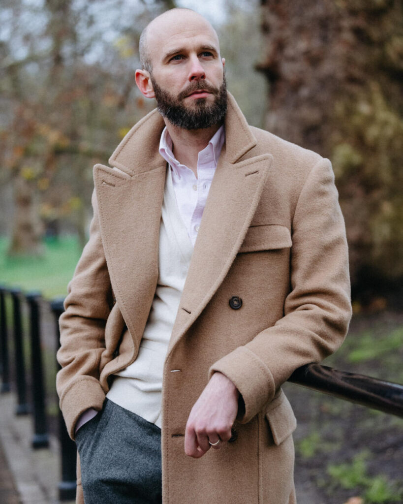 Best Camel Overcoats for Men with Elegant Neutral Tone