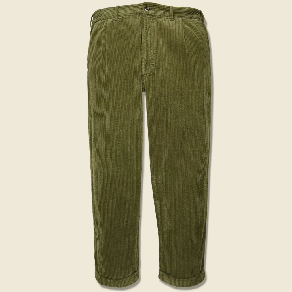 Best Wide Wale Corduroy Pants for Men with Retro Warmth