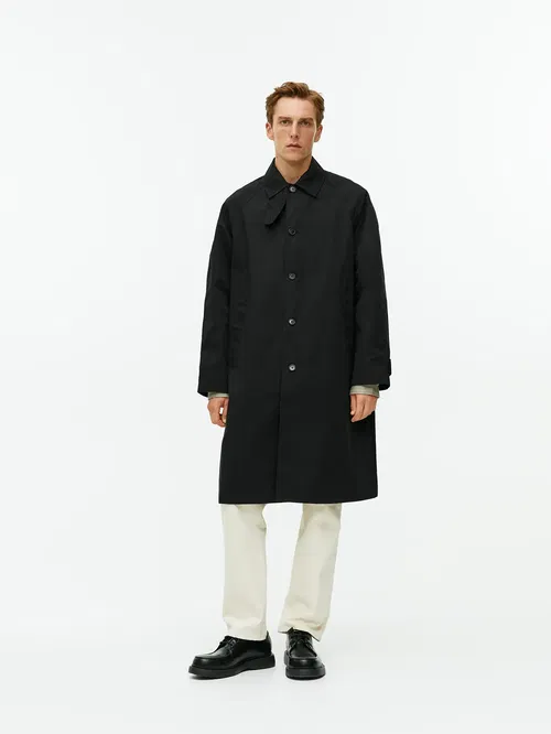 ARKET Relaxed Cotton Car Coat