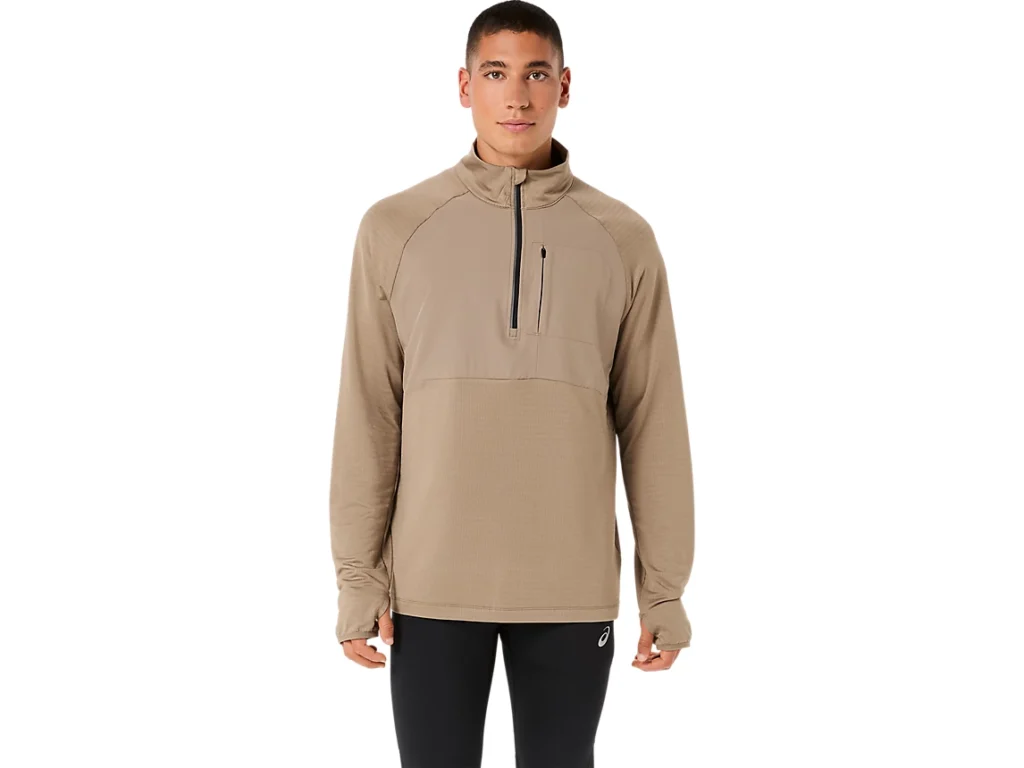 ASICS Waffle Knit Half Zip — Best Running-Inspired Pick
