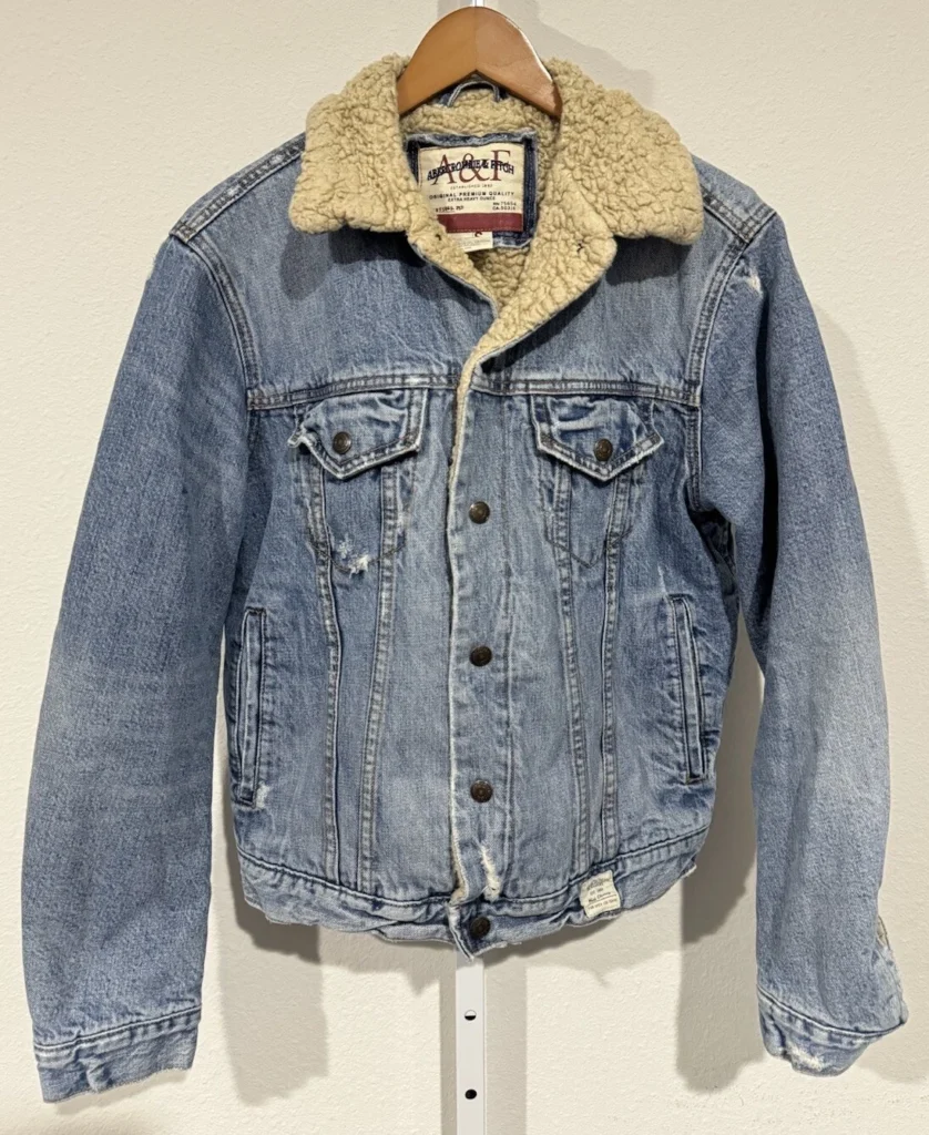 Abercrombie Sherpa-Lined Denim Jacket — Best Modern Fit