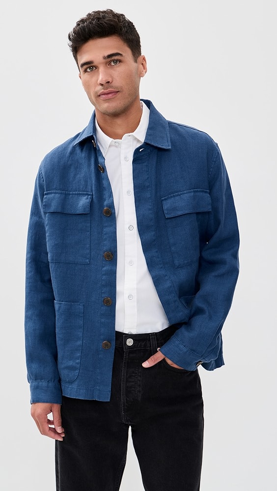 Alex Mill Work Jacket in Cotton Linen — Best Relaxed City Layer