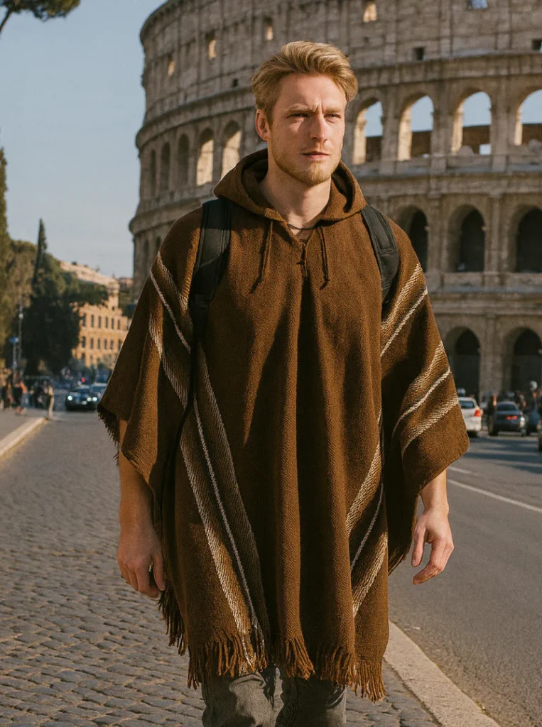 Best Wool Ponchos for Men with Cozy Drape Warmth