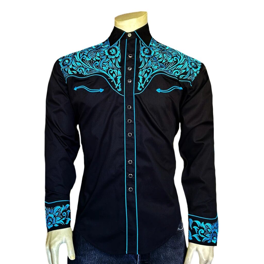 Best Embroidered Western Shirts for Men with Detailed Frontier Style