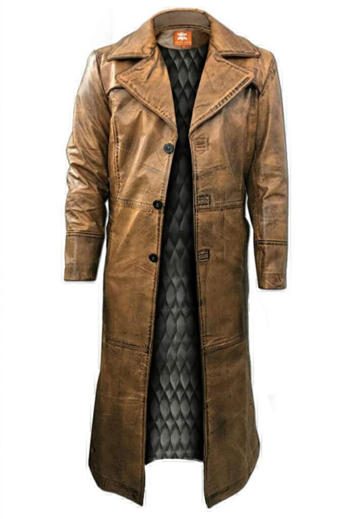 Best Leather Duster Coats for Men with Long Western Drape