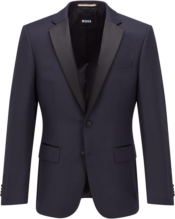 BOSS H-Huge-Tux-P-B1 Slim-Fit Tuxedo Jacket