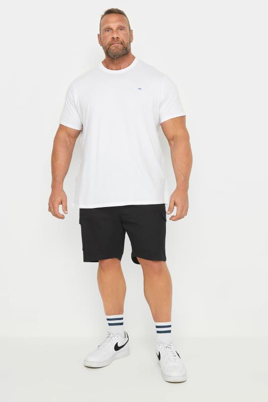 BadRhino Plus Size Cargo Shorts With Elasticated Waist