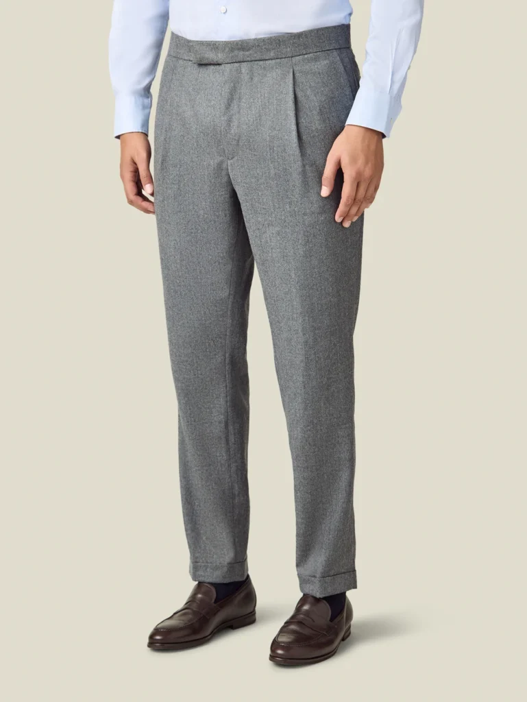 Banana Republic Italian Wool Pleated Trouser