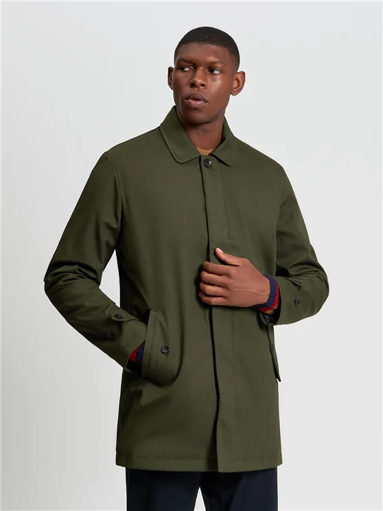 Ben Sherman Signature Woven Cotton Mac