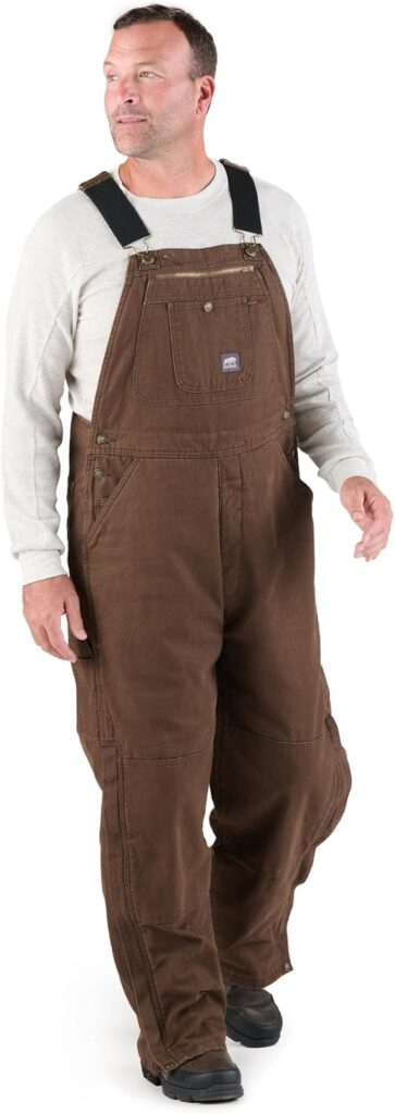 Berne Heartland Insulated Washed Traditional Duck Bib Overall