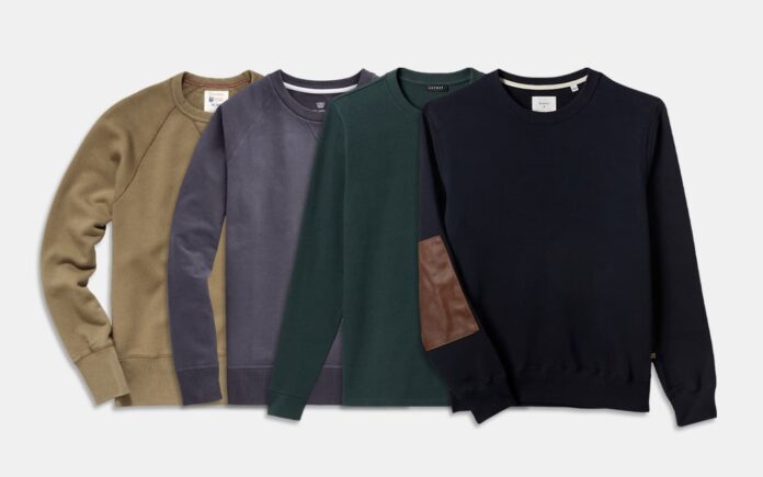 Best Crewneck Sweatshirts for Men with Soft Loopback Cotton