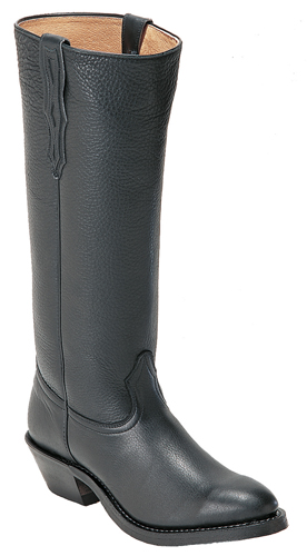 Boulet 0027 Men’s Black Roper Style Cowboy Boot