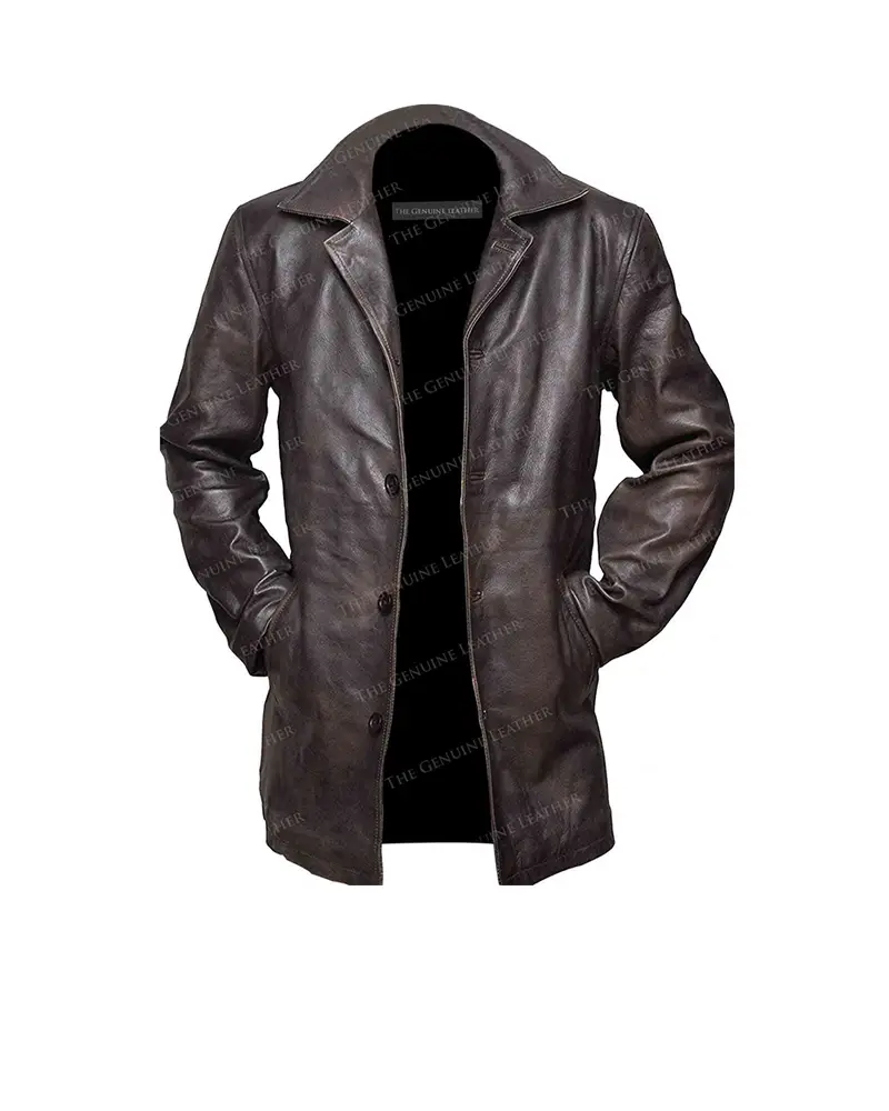 Best Leather Duster Coats for Men with Long Western Drape
