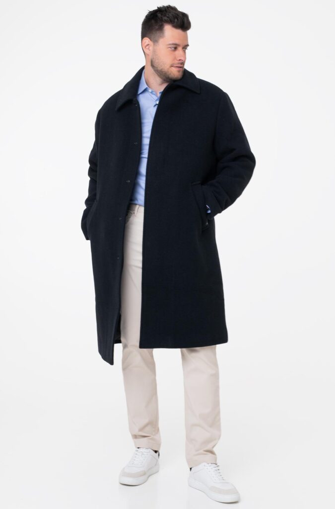Calvin Klein Wool Blend Car Coat — Best for Sleek Minimal Style