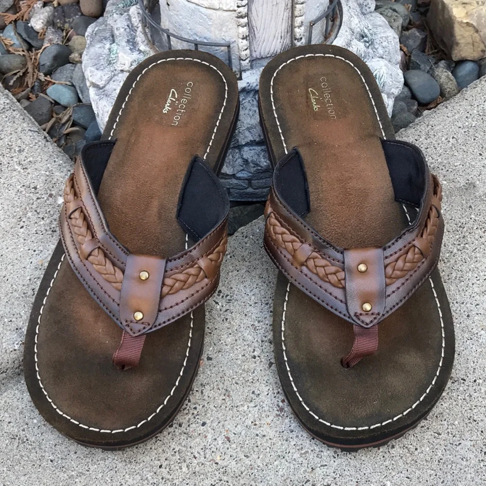 Clarks Fenner Nerice Flip Flops